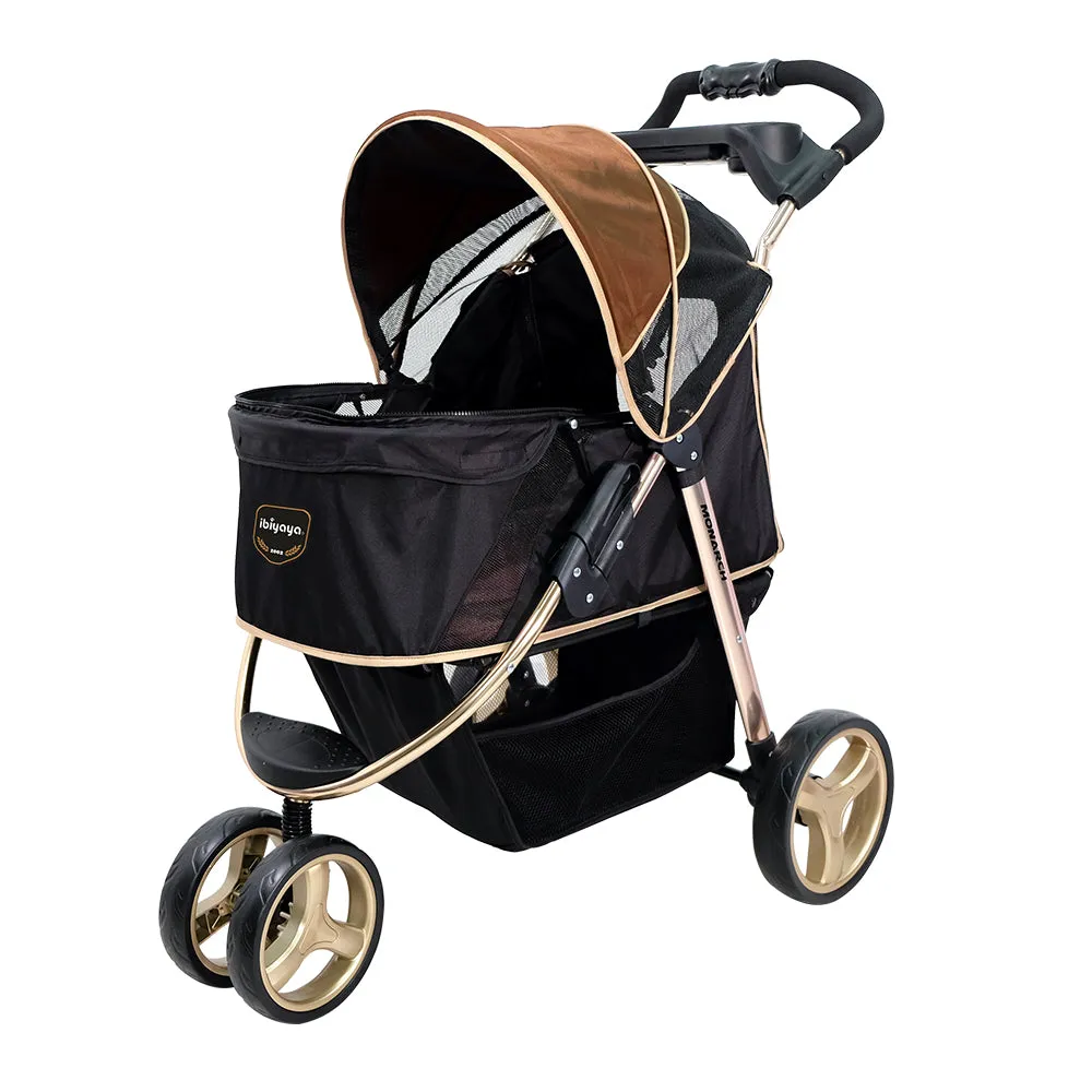 Ibiyaya Monarch Premium Pet Jogger Stroller Luxury Gold