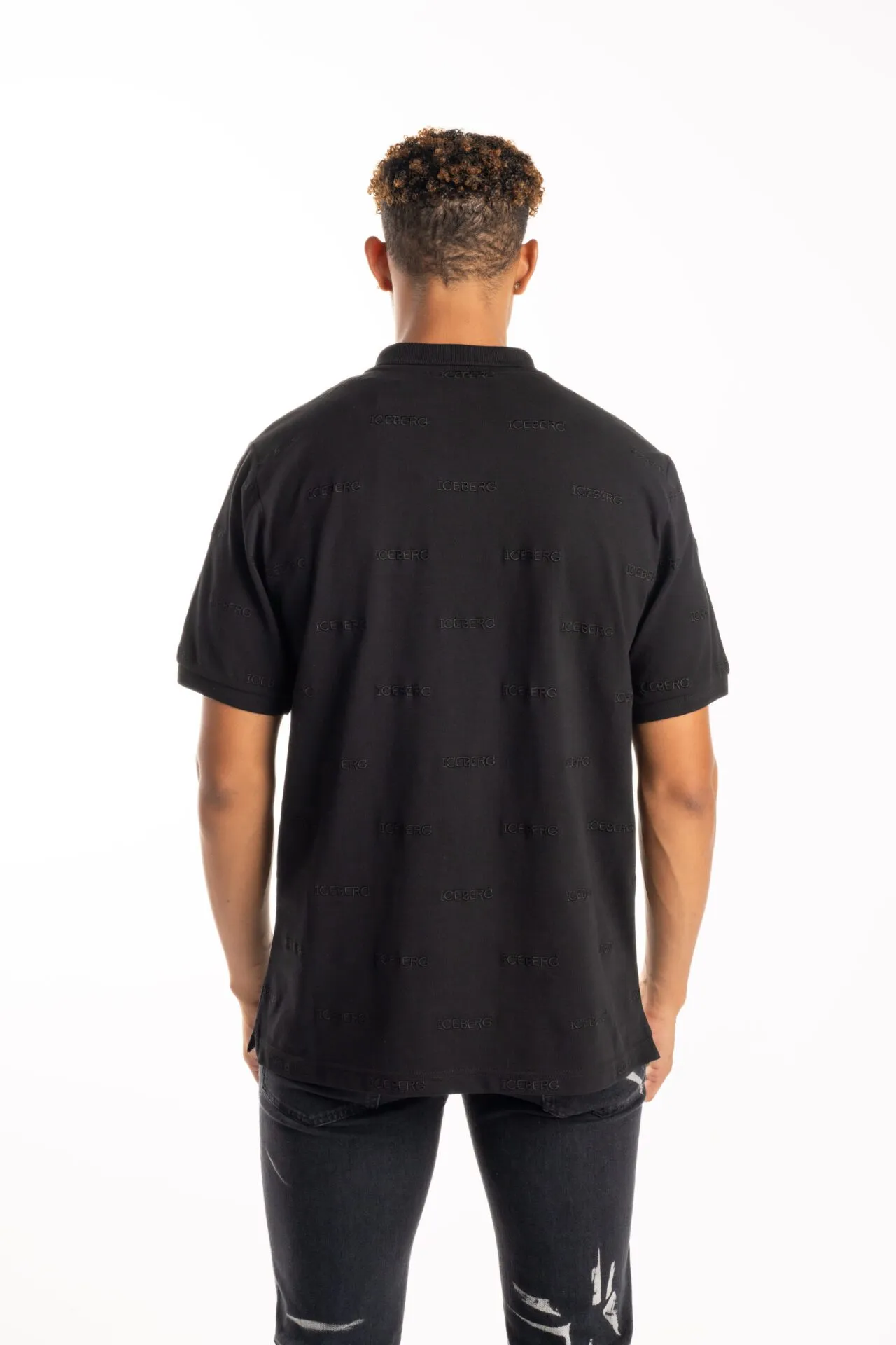 Iceberg L5 Polo T-Shirt (Black) - I24F03263109000