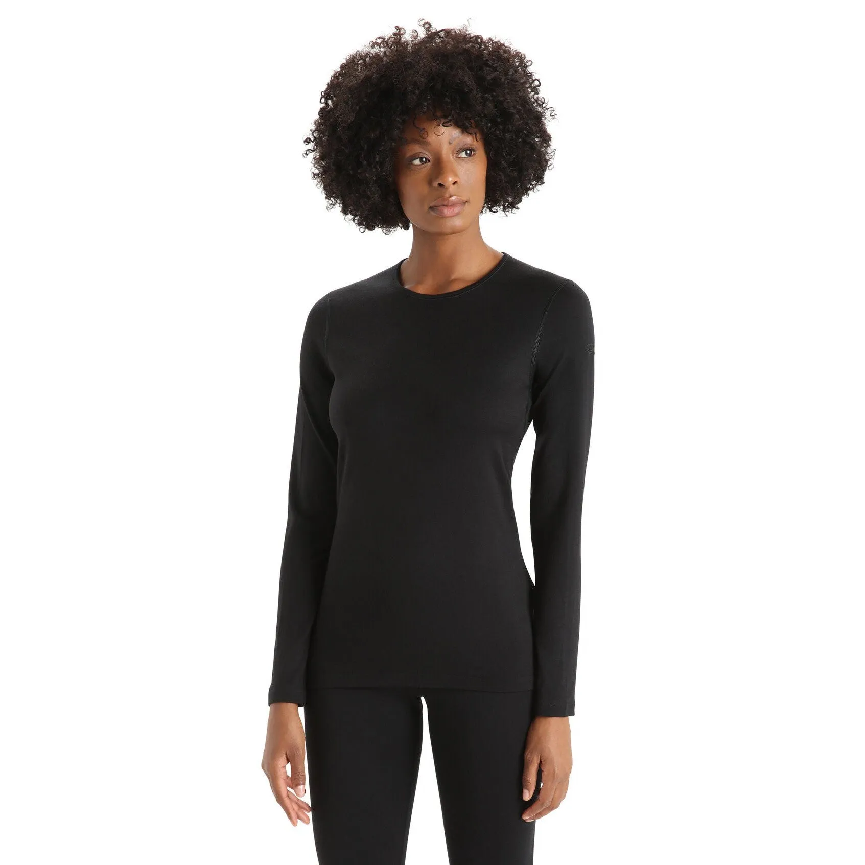 Icebreaker Women's Merino 200 Oasis Long Sleeve Crewe Thermal Top