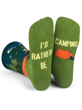 I'd Rather Be Camping Socks