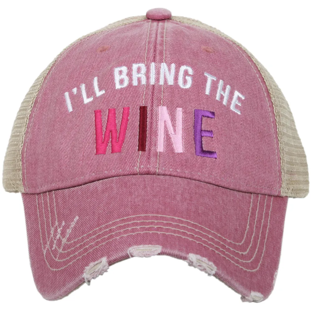 I’ll Bring The Wine Trucker Hat Wholesale Trucker Hats