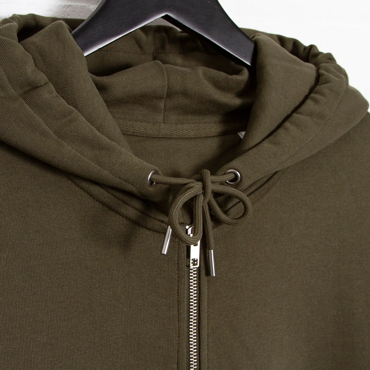 Illegal Rave Crest - Zipped Hood - Khaki