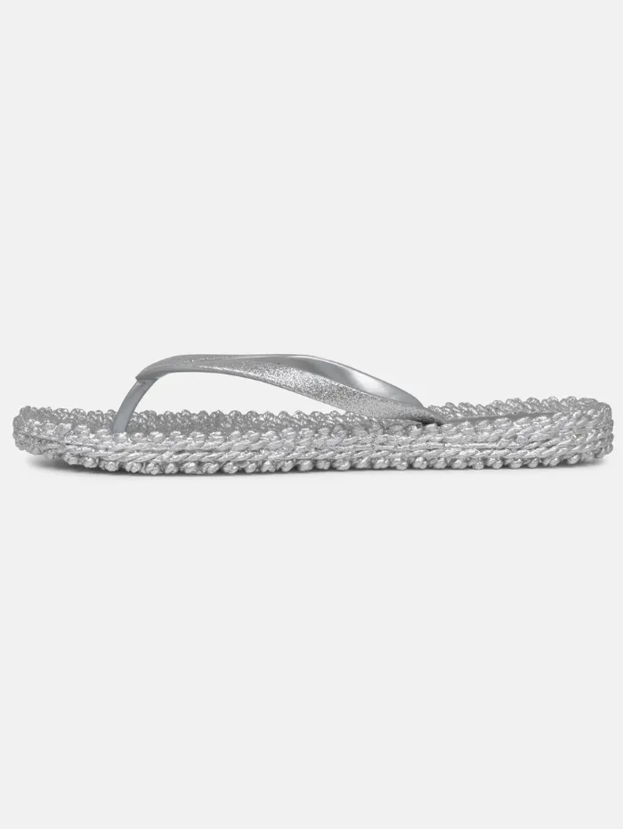 Ilse Jacobsen Flip Flops Silver CHEERFUL01 71