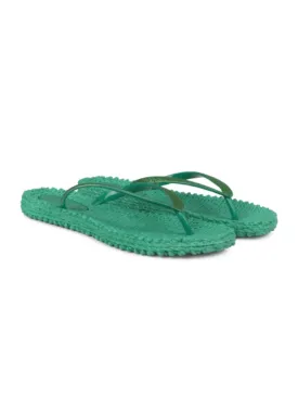 Ilse Jacobsen T Flip Flops With Glitter Cheerful 01 Emerald Green (North Green)