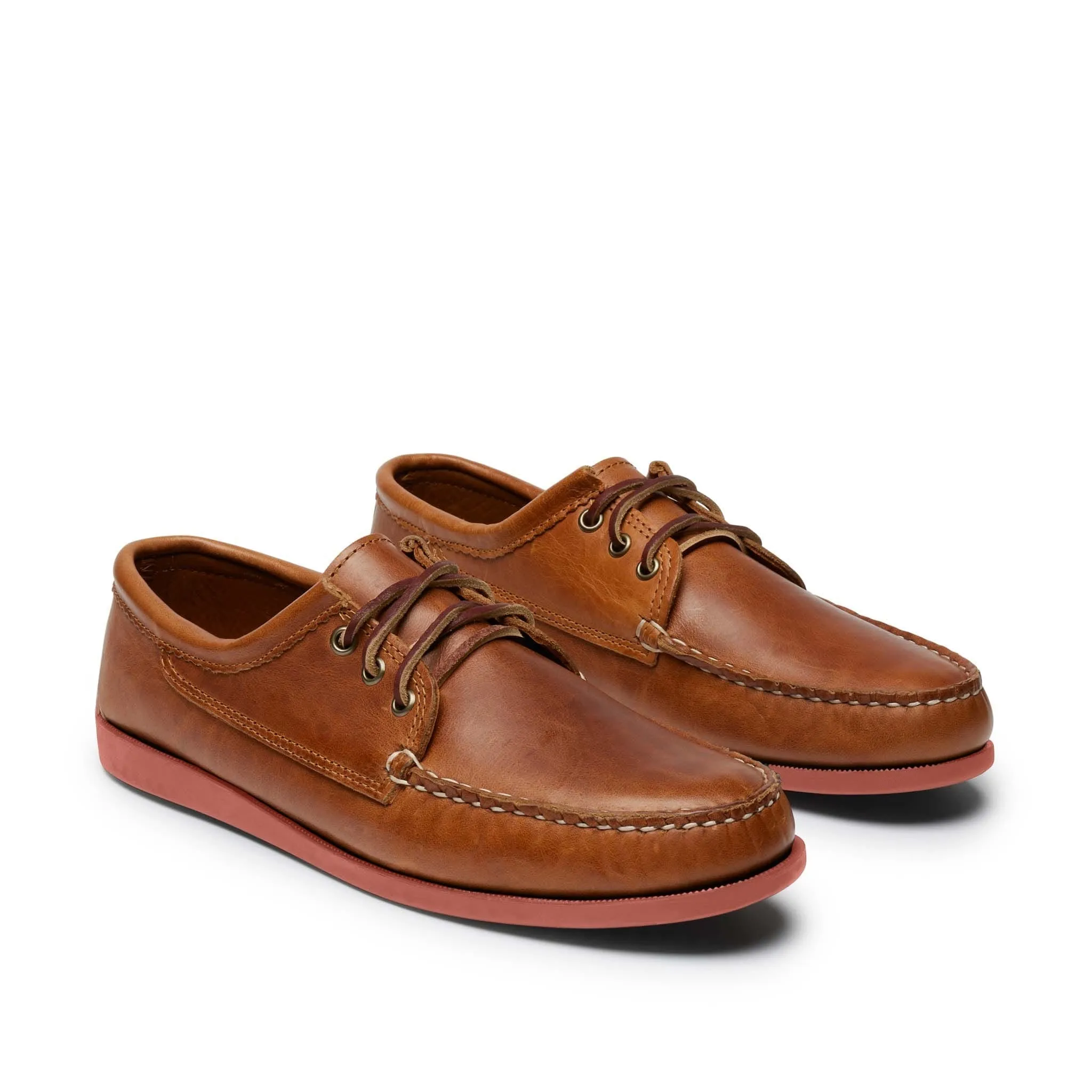 In Stock Men’s Blucher Shoe: Whiskey