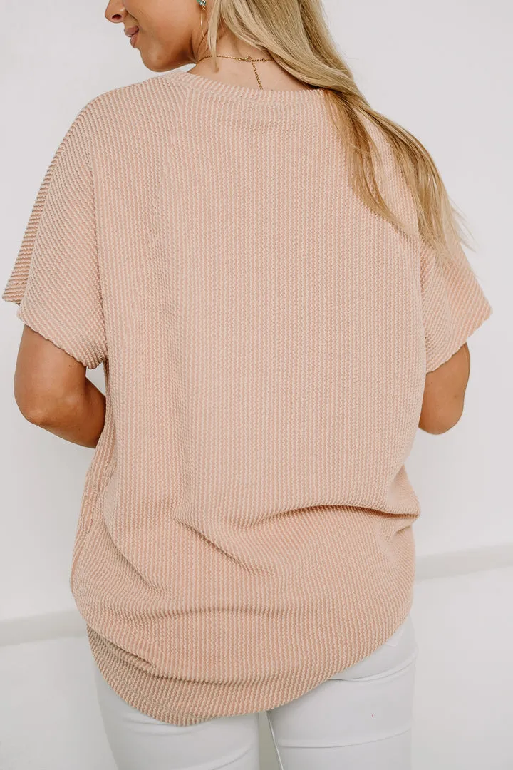 In The Plans Ribbed Top | Natural