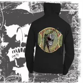 Indian Brave Skull Zip-Up Hoodie