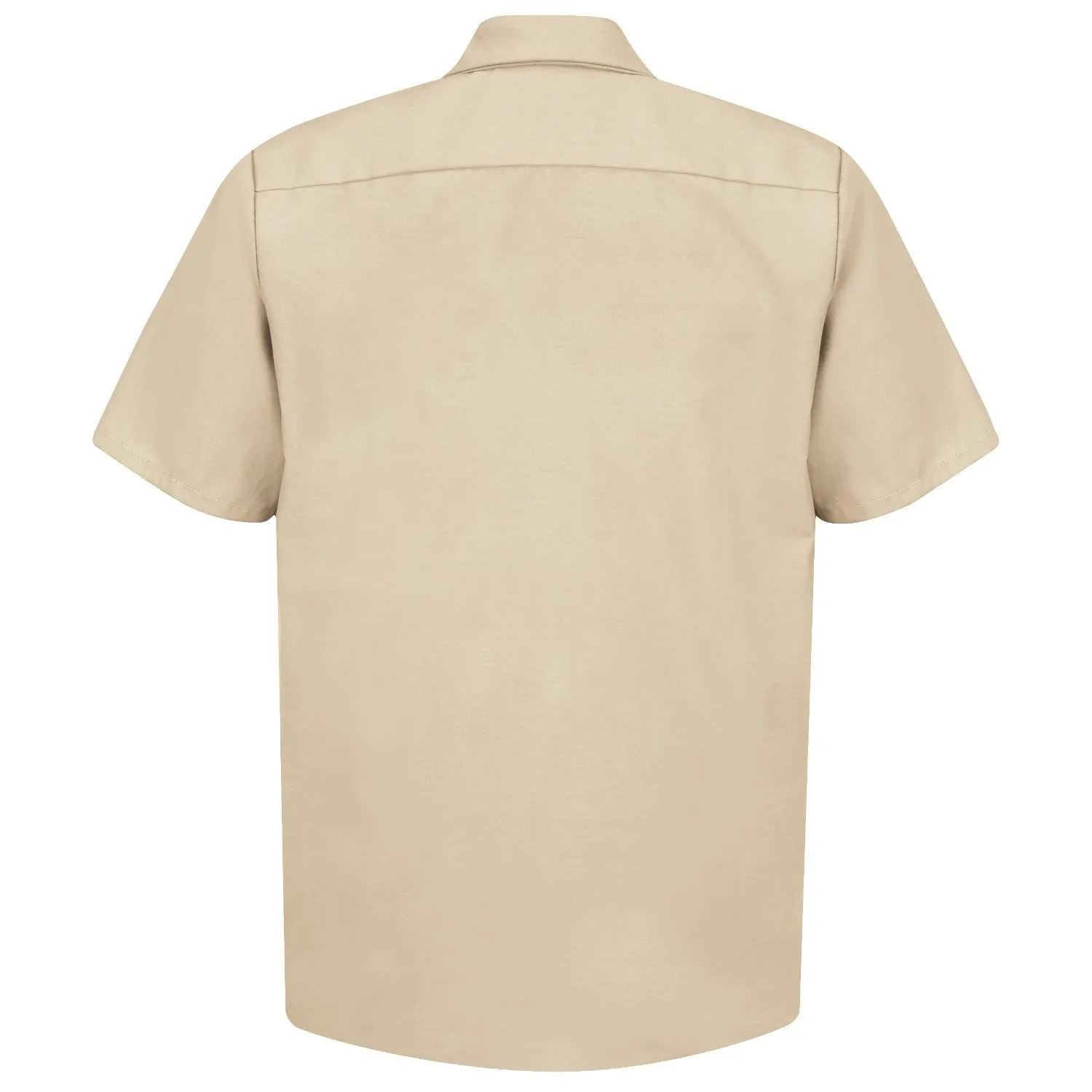 Industrial Work Shirt Short Sleeve - Light Tan