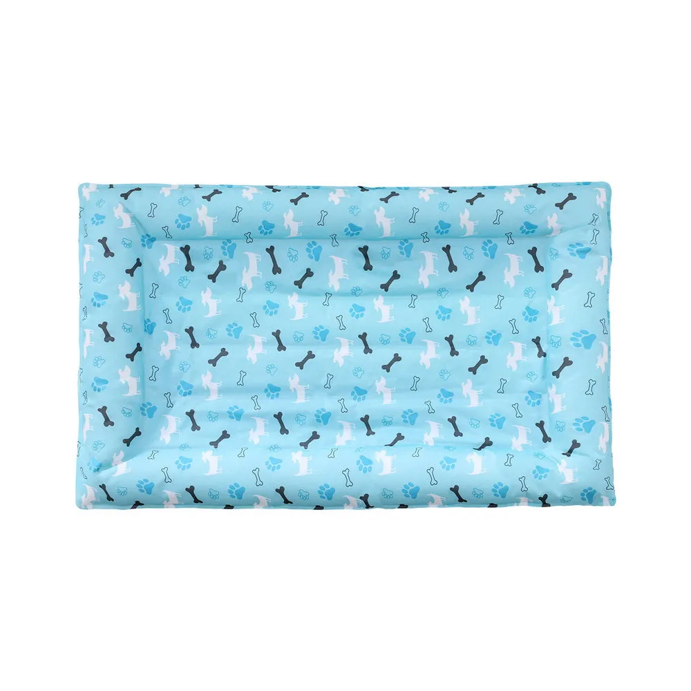 i.Pet Pet Cooling Mat Gel Dog Cat Self-cool Puppy Pad Large Bed Summer Blue