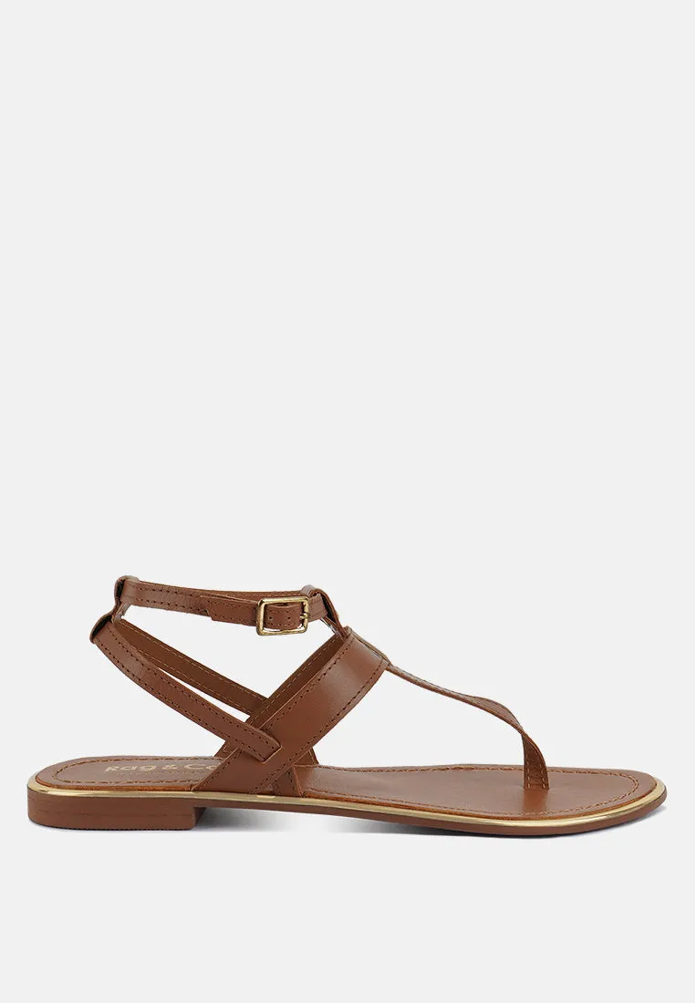 Irene Flat Thong Sandals