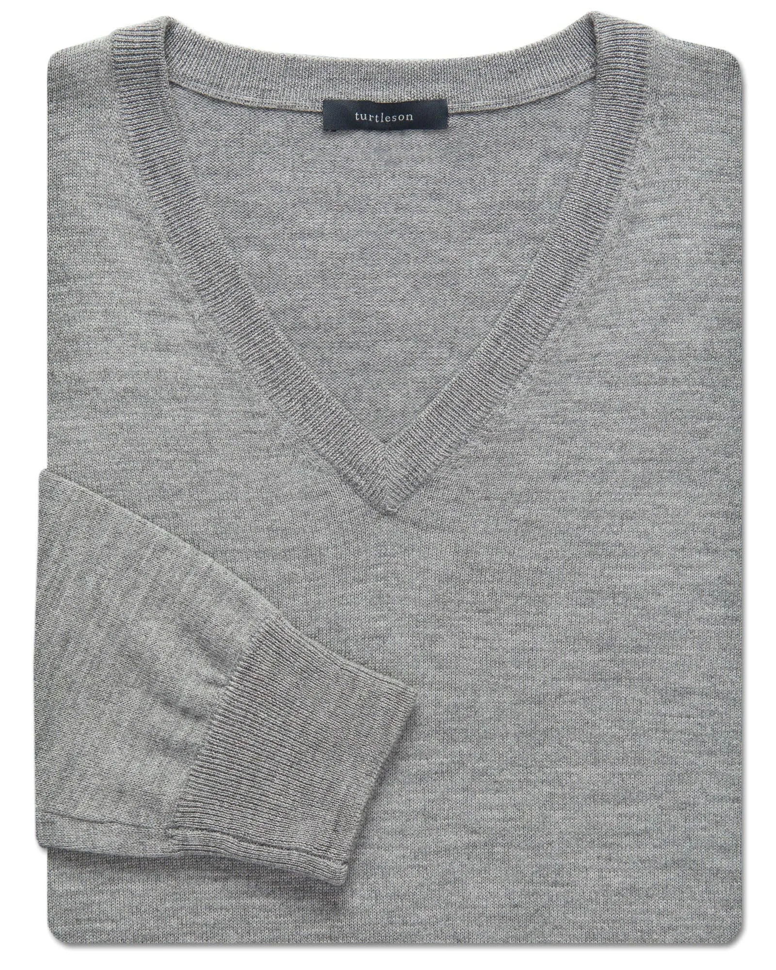 Italian Merino V-Neck Sweater