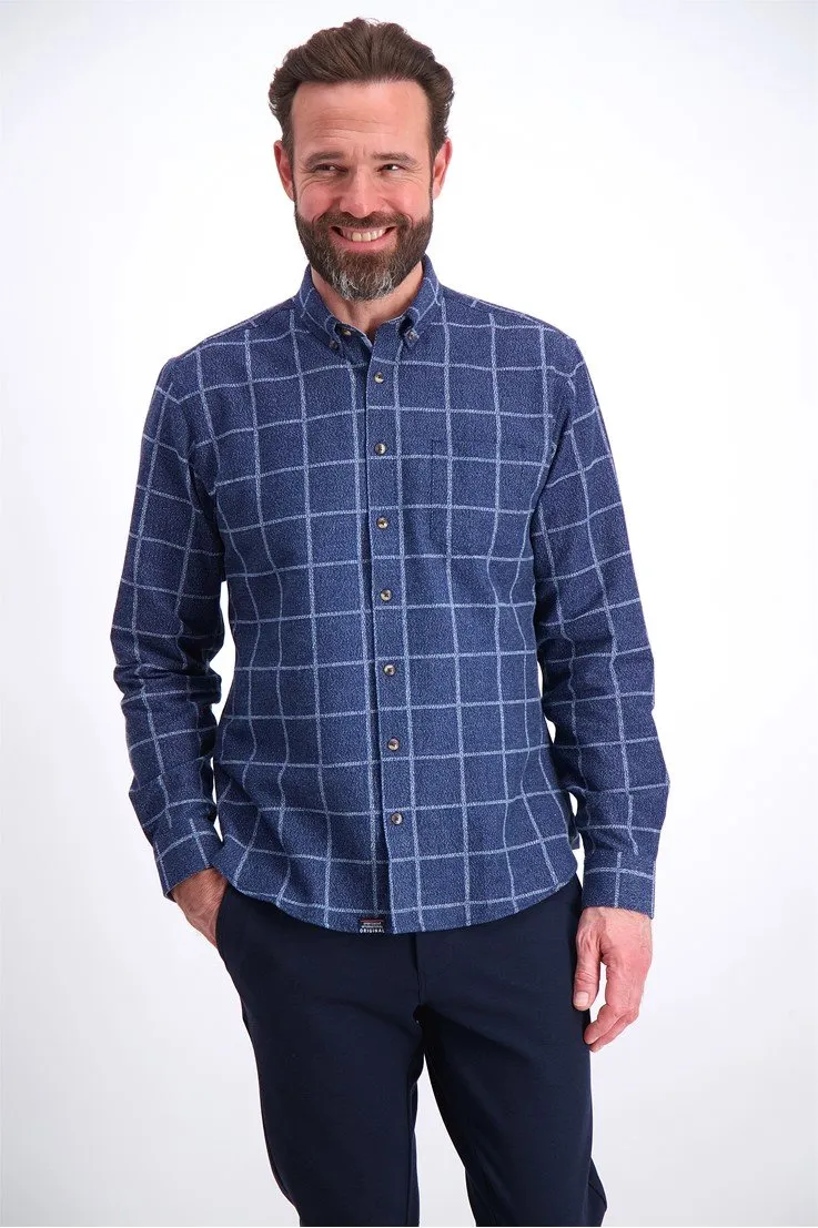 Jacks 2XL - 4XL - Ternet flannel skjorte regular fit