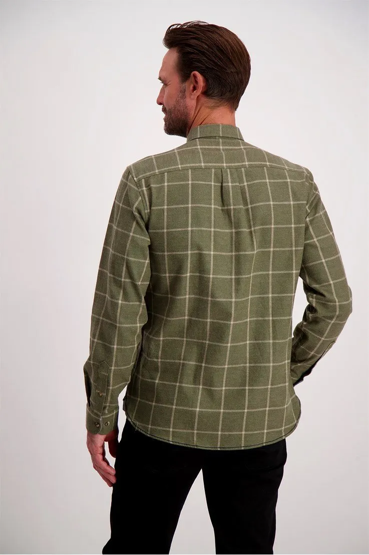 Jacks 2XL - 4XL - Ternet flannel skjorte regular fit