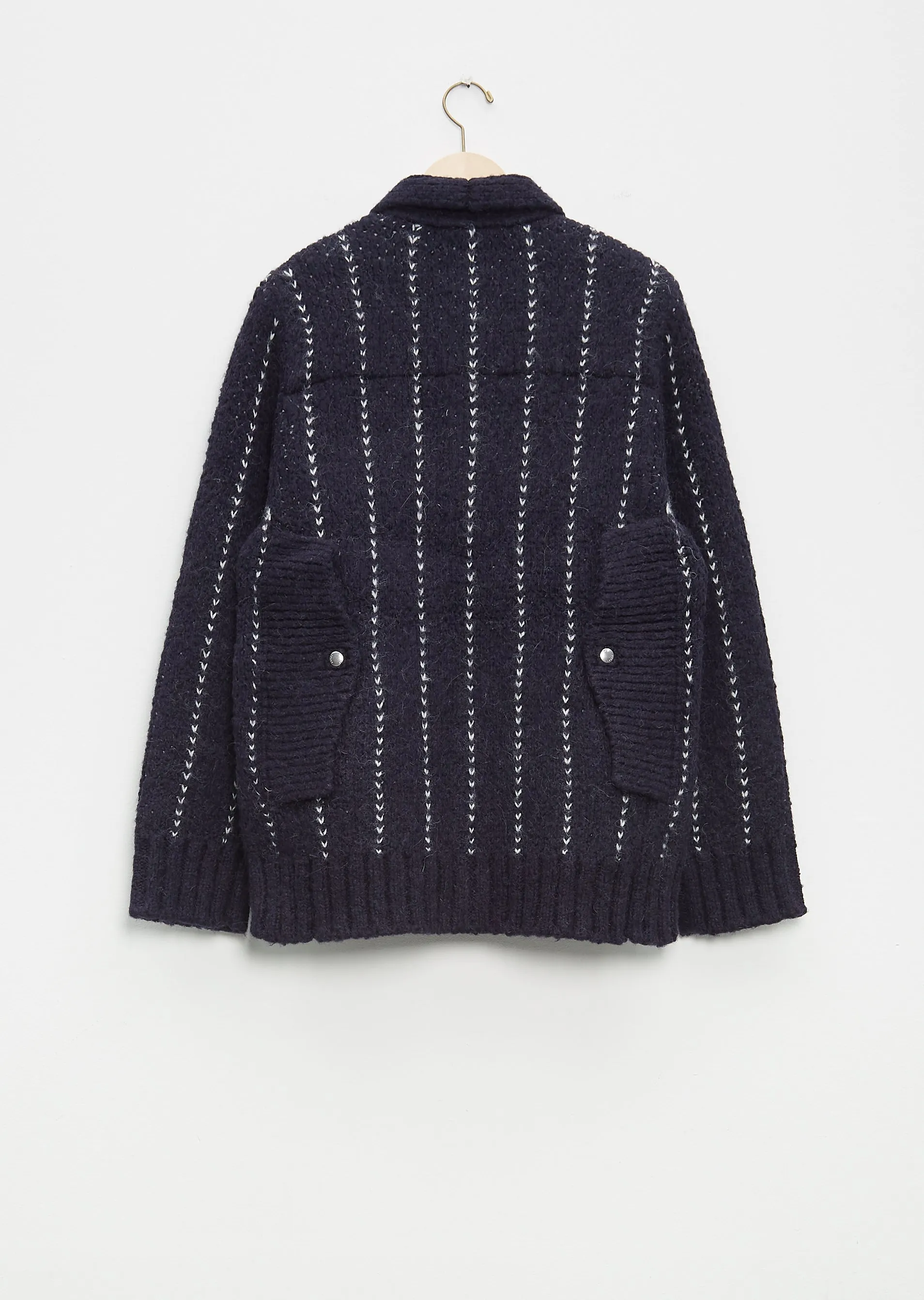 Jacquard Knit Jacket