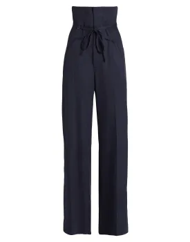 Jacquemus Casual trousers, dark blue