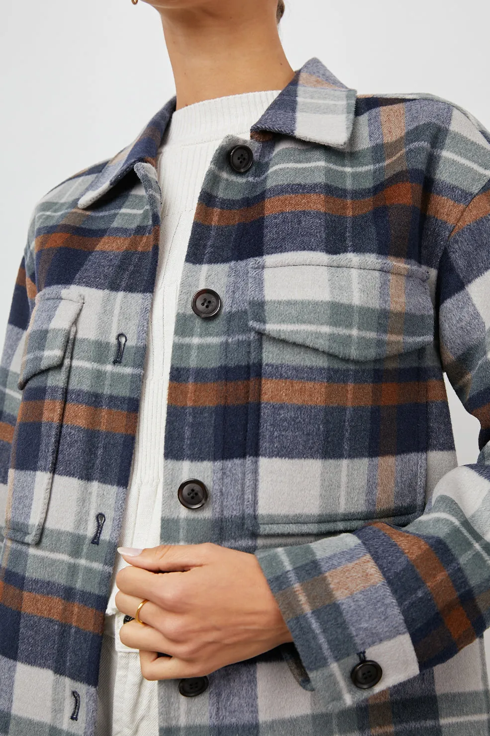 JARO COAT - VAIL PLAID