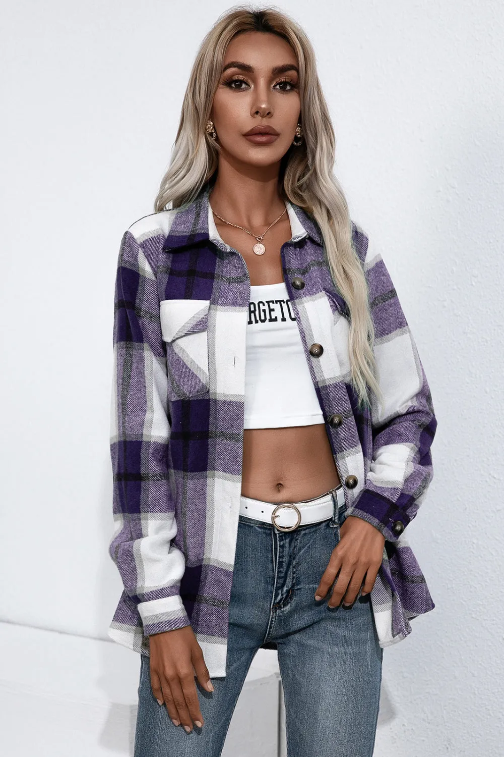 Jasmine Flannel Shirt