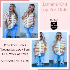 Jasmine Knit Top Pre-Order