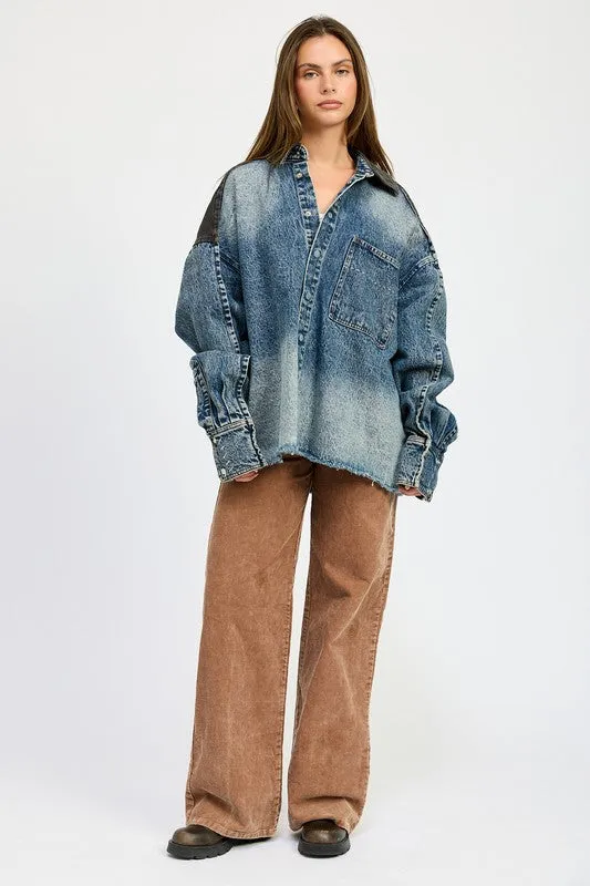 JAY OVERSIZED DENIM JACKET