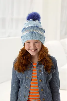 Jazzy Knit Hat Pattern - Version 3