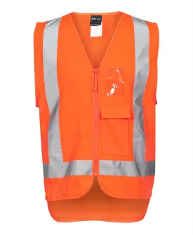 JB's Hi Vis Zip (D N) TTMC-W Vest - 6DNDT