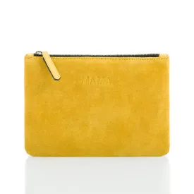 JEM   BEA - Mama Clutch - Citrine Suede