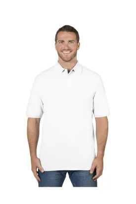 Jerzees 443MR: Adult 6.5 oz. Premium 100% Ringspun Cotton Pique Polo