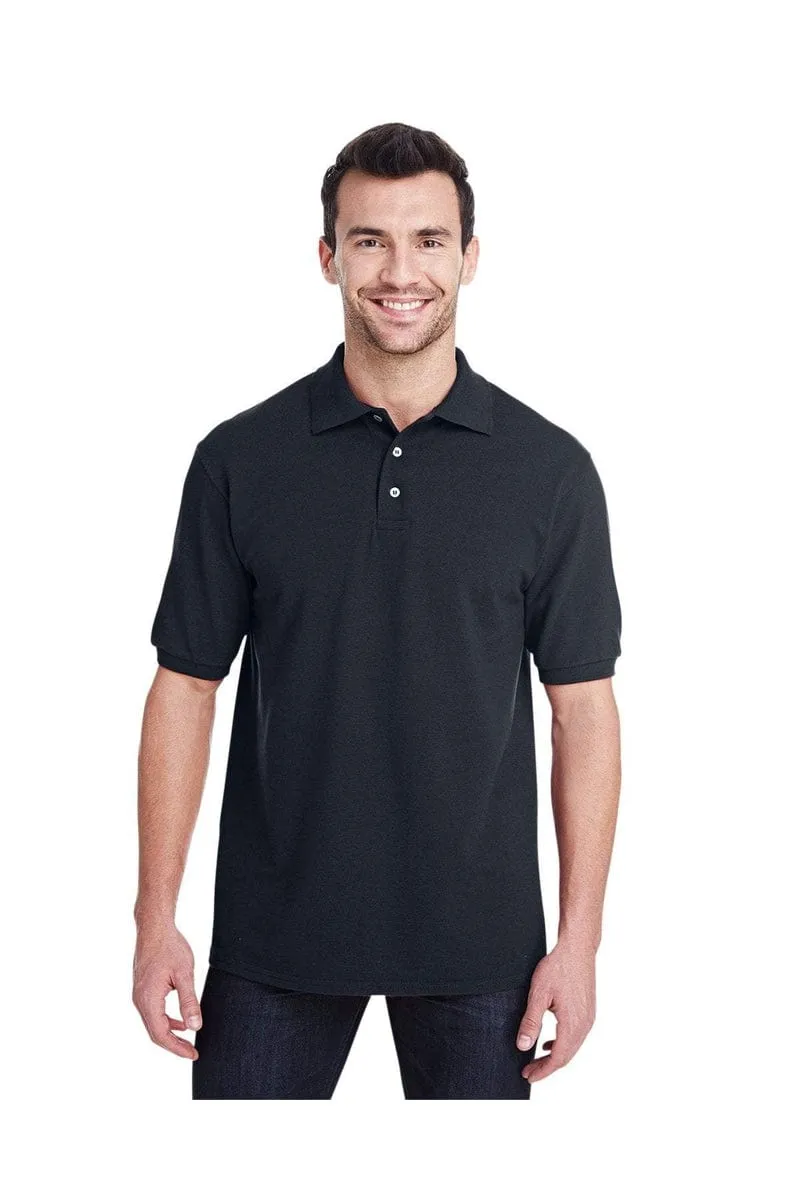 Jerzees 443MR: Adult 6.5 oz. Premium 100% Ringspun Cotton Pique Polo