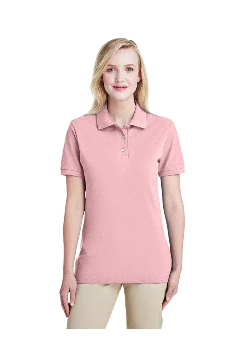 Jerzees 443WR: Ladies' 6.5 oz. Premium 100% Ringspun Cotton Pique Polo