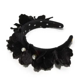 JET MAGNOLIA VELVET HEADBAND