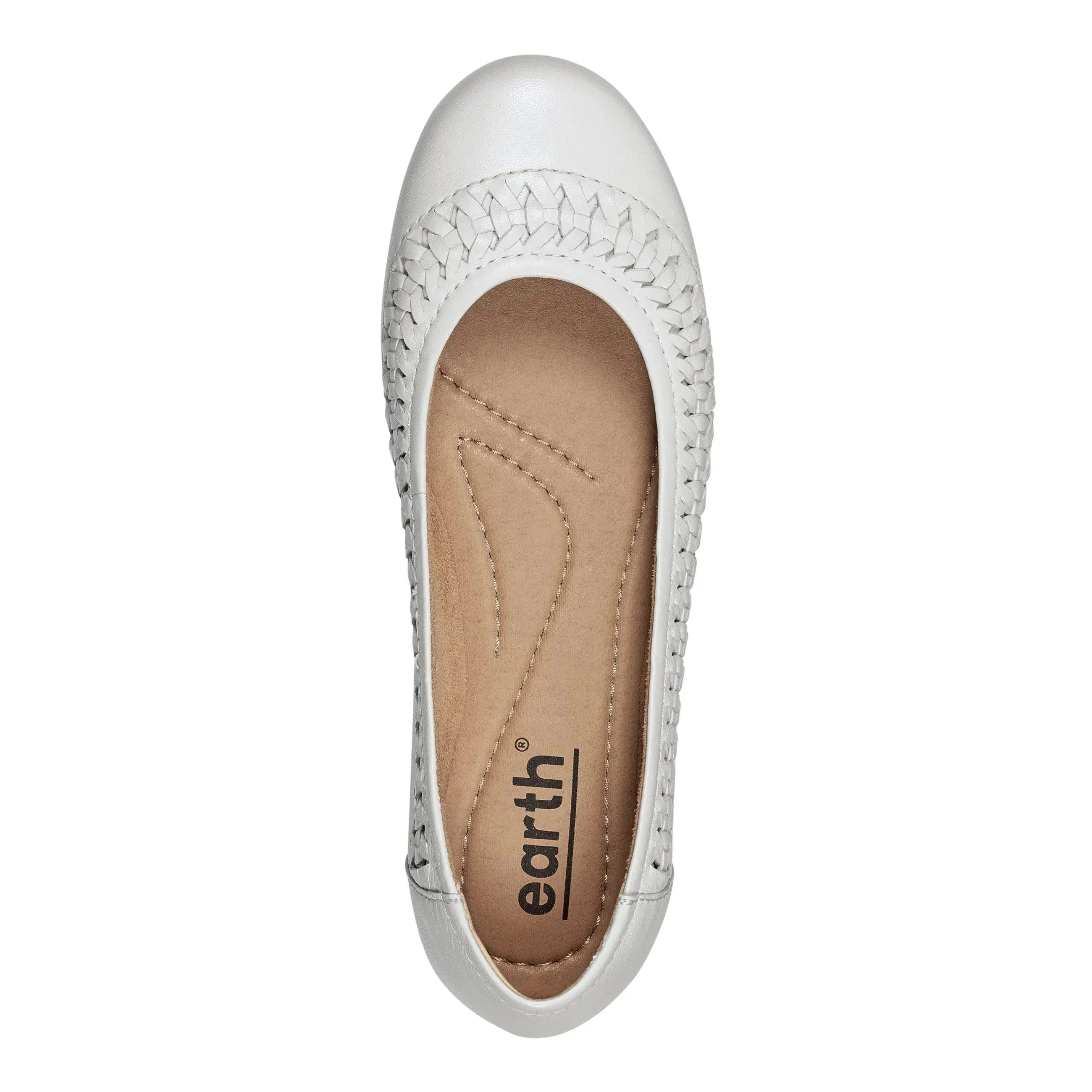 Jett Woven Round Toe Slip-on Dress Flats