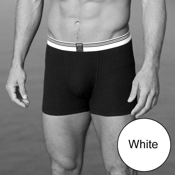 Jockey Rib Trunk Underwear White 191011 Size 2XL