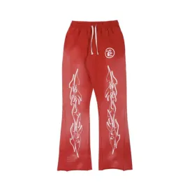 Joggers Flame Flare Red | Hellstar