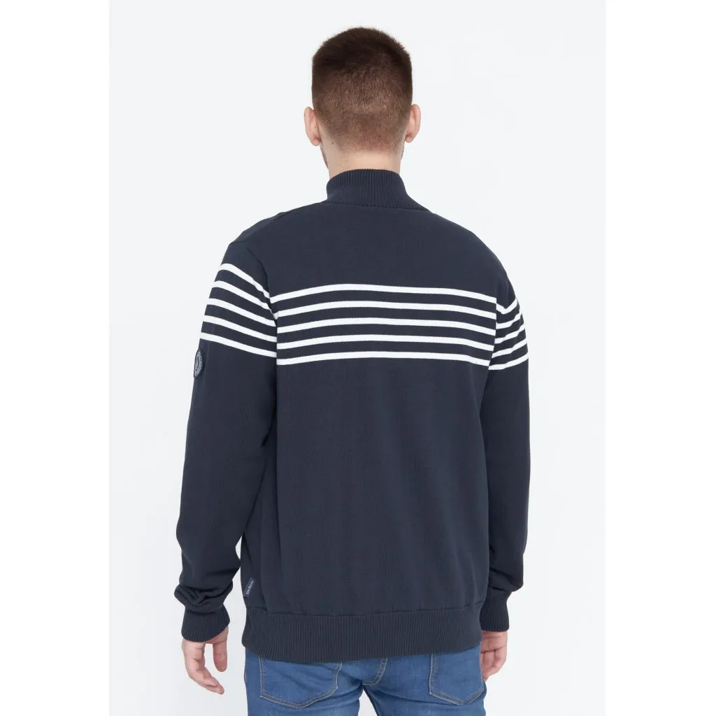 Johan Windbreaker Knit - Dark Navy