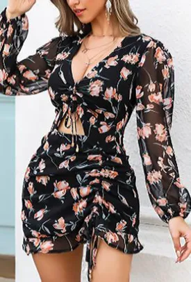 JOHNELLE - FLORAL DRESS