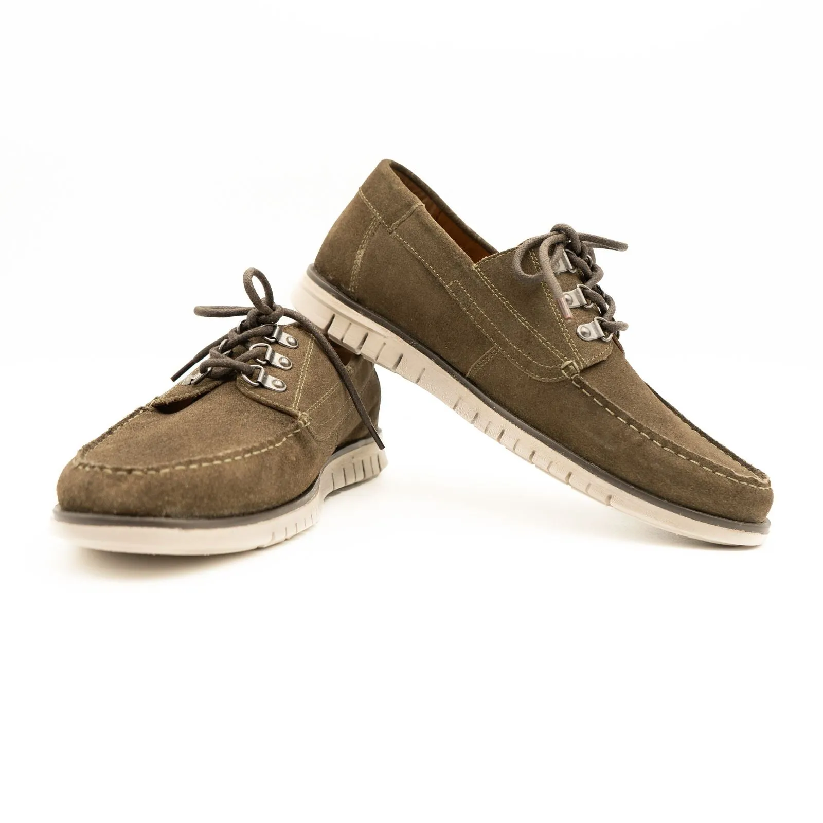 Joules Mens Suede Brown Wedge Hiker Boat Shoes