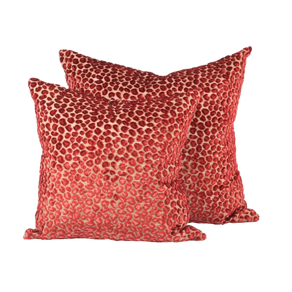 Julia Garnet Cushion