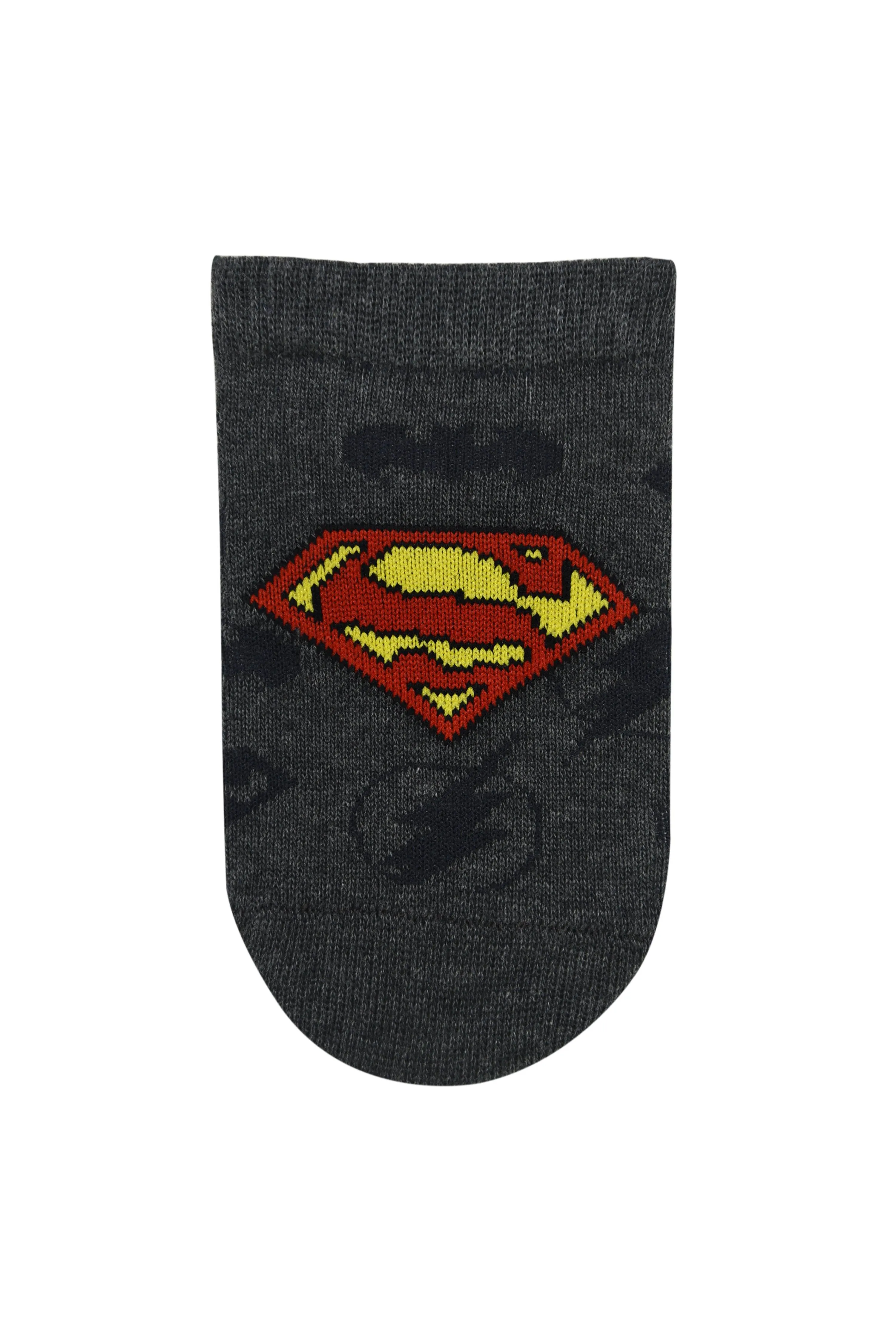 Justice League By Balenzia Low Cut Socks for Kids (Pack of 3 Pairs/1U)(2-3 YEARS)