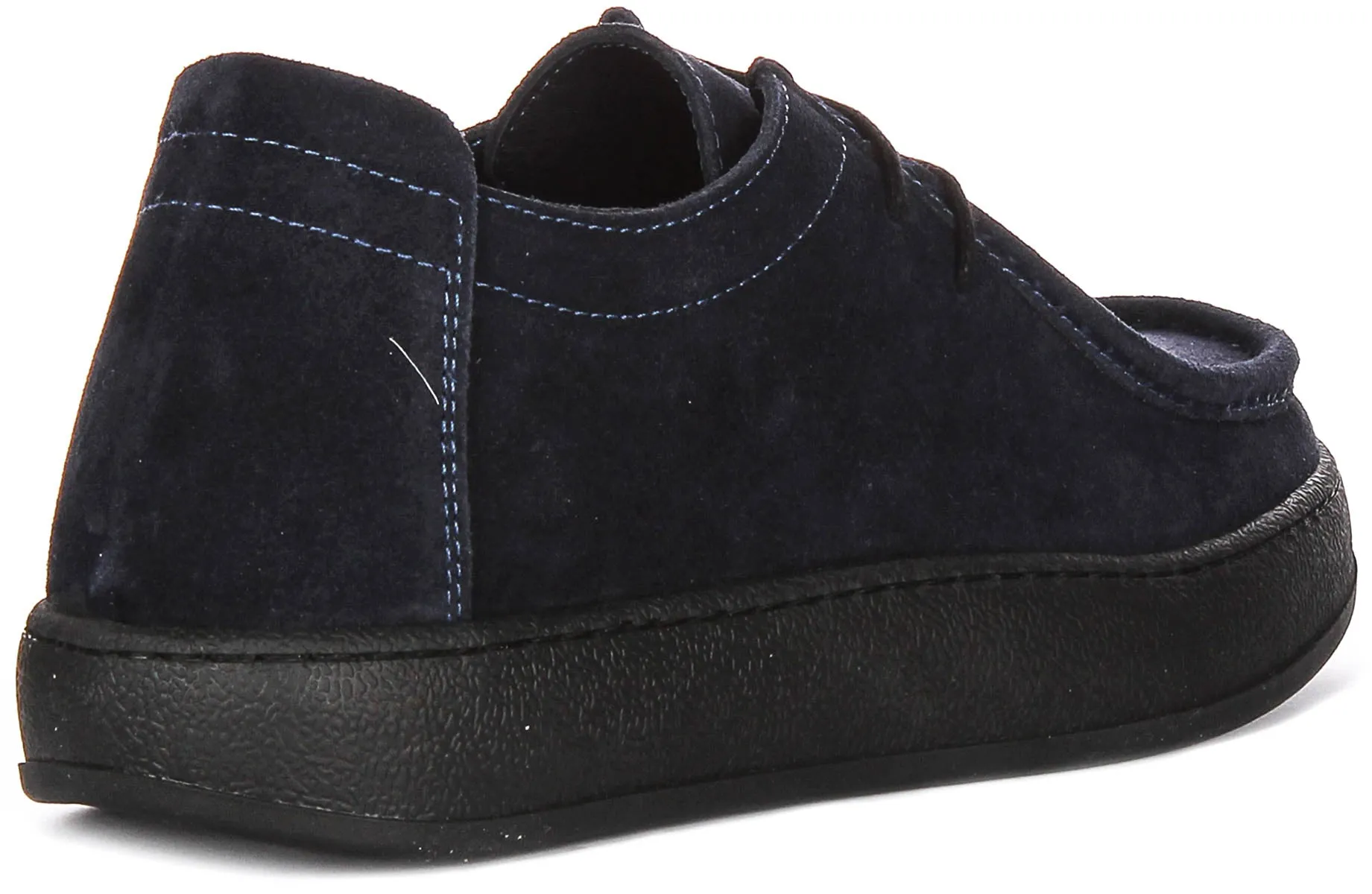 Justinreess England Kyla Suede In Navy For Women