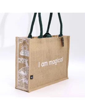 Jute Bag Indkøbspose - I Am Magical