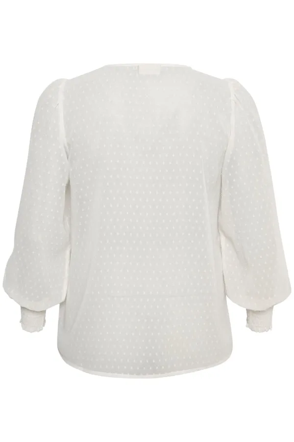 Kaffe Curve Simala Blouse in White