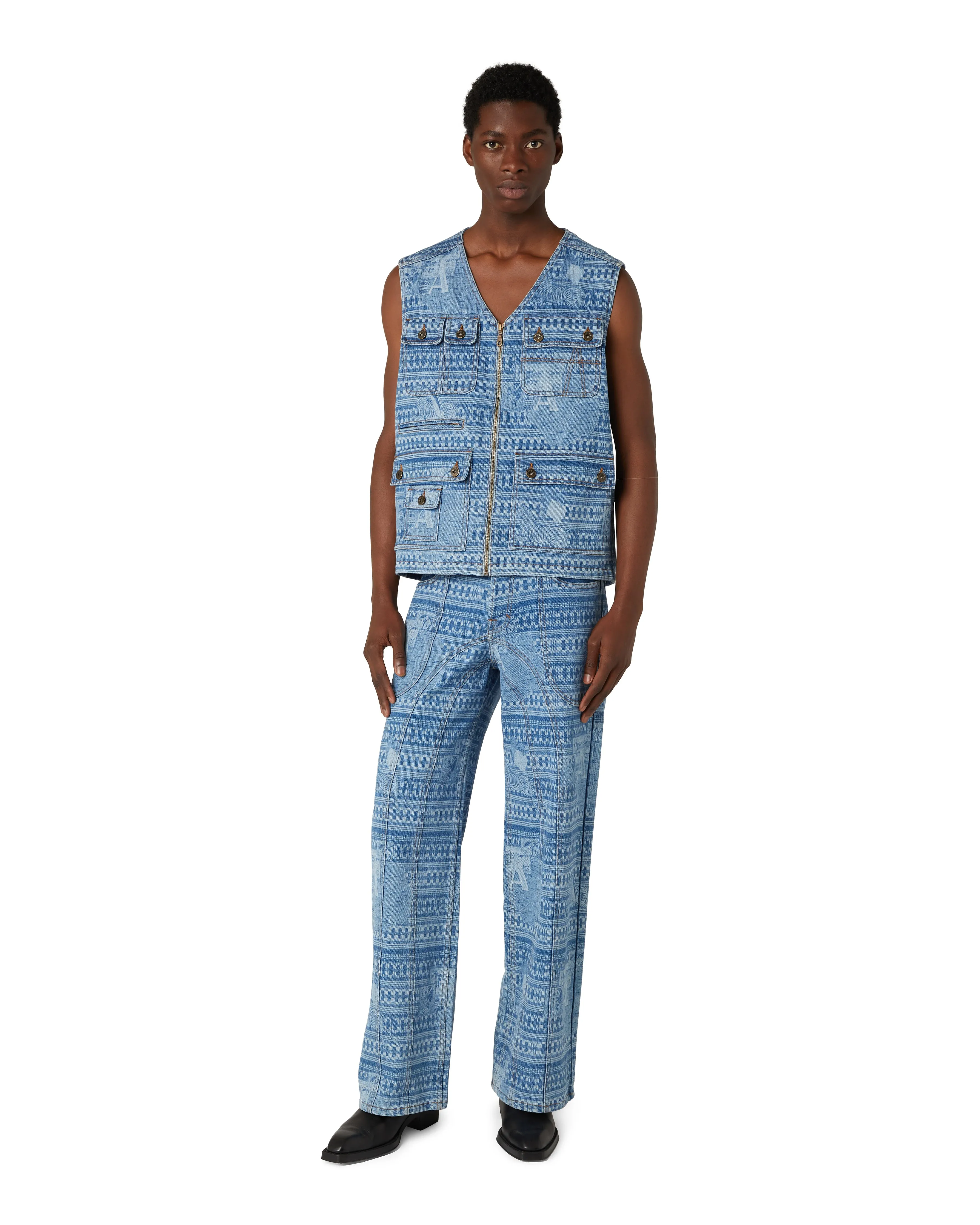 Kampala Denim Vest