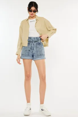 Paperbag Waist Shorts