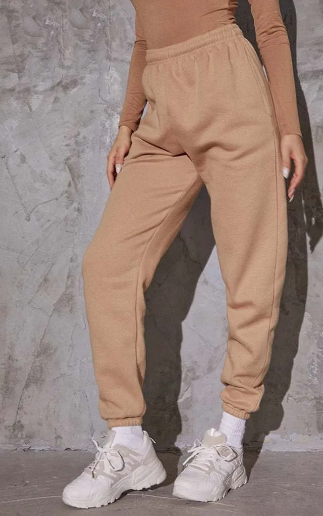 Karla Oversized Grey Joggers Stone