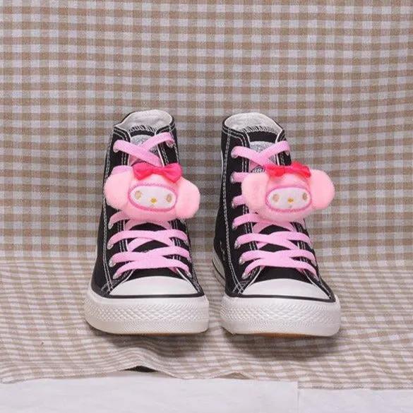 Kawaii Cartoon High Top Canvas Shoes