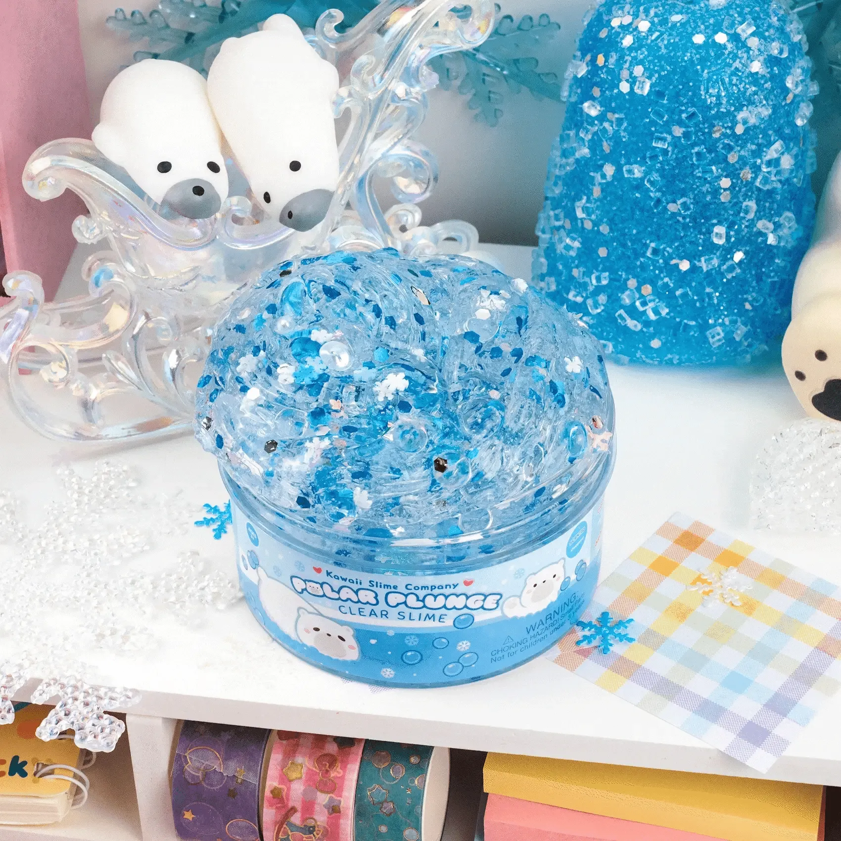 Kawaii Slime: Holiday Collection - Polar Bear Plunge