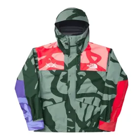 KAWS x The North Face Retro 1986 Mountain Jacket Balsam Green 86 Print