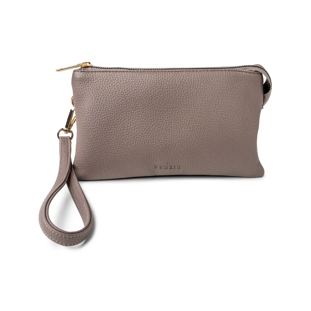 Kedzie Eclipse Solid Convertible Wallet Crossbody Bag