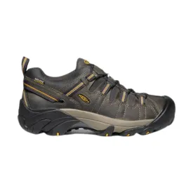 KEEN Men's Targhee II Waterproof Hiking Shoe - Raven/Tawny Olive