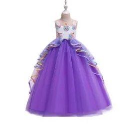 Ketty More Kid Girl Charming Unicorn Evening Dress-KGDC39388